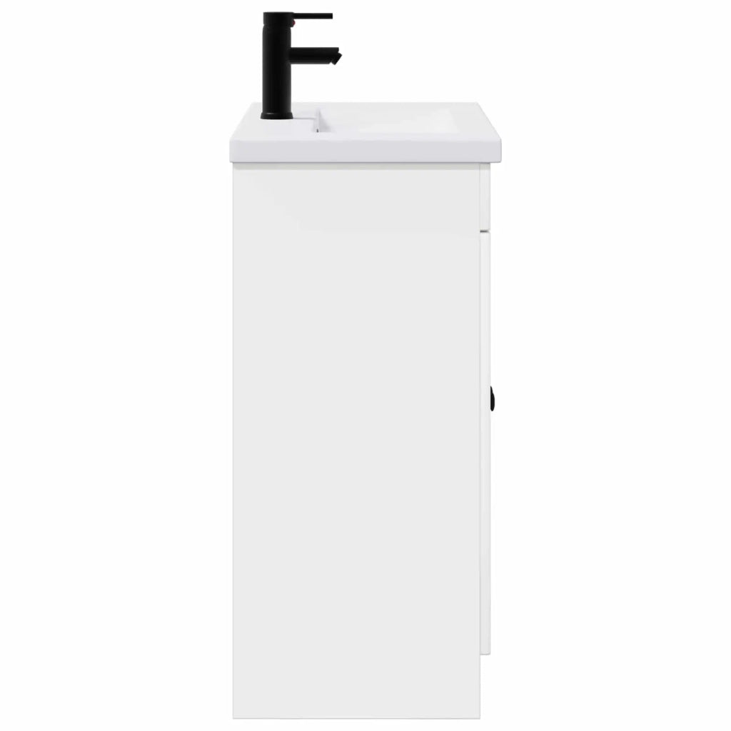 Set di mobili per il bagno Bianco Lucido 56 x 37,5 x 81 cm 3404128