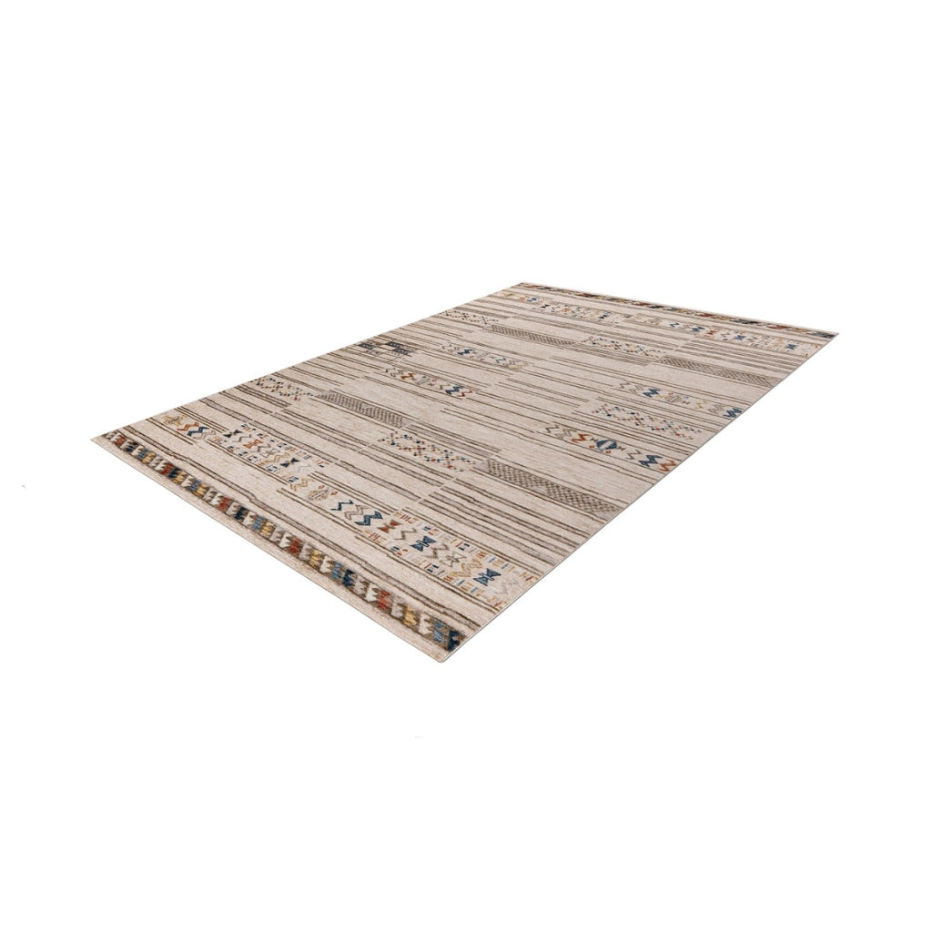 Tappeto di Design Jaka 100 in Poliestere Multicolore