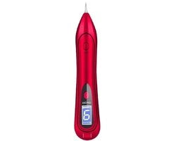 Penna Laser Plasma - Luce Blu - Cura della Pelle - Viso - Pelle - Macchie Oscuri - Rughe - Macchie Pigmentarie - Rughette - Tatuaggio - Macchie Congenite - Rimozione - Bellezza - Anti-Aging - Rimozione Macchie Pigmentarie - Regalo di Compleanno - Rosso