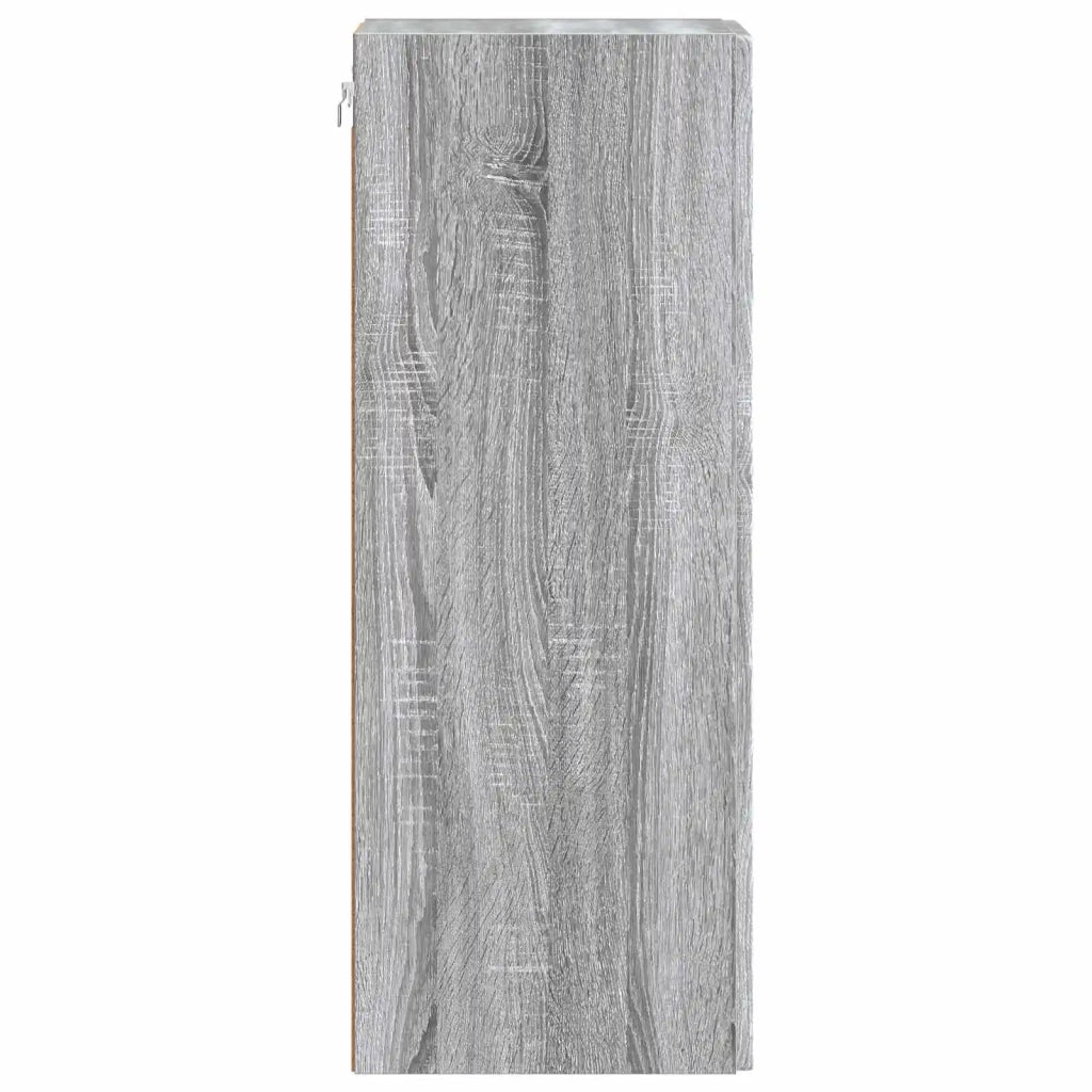 Armadietto a Muro | Mobiletto a muro Sonoma grigio 66 x 34,5 x 90 cm