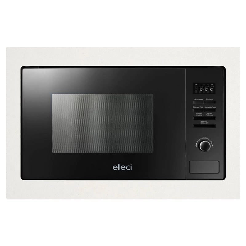 Forno Microonde da incasso elleci Plano MW Granitek 68 Bianco FGSP28168WS