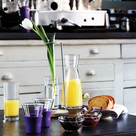 Carafe trasparente con imbuto 250 ml