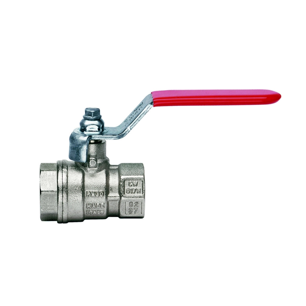 VALVOLA A SFERA FF LEVA PIATTA LUCCHETTABILE- 1/2 (DN 15) 30 bar / 435 psi- ITAP- pezzi 1
