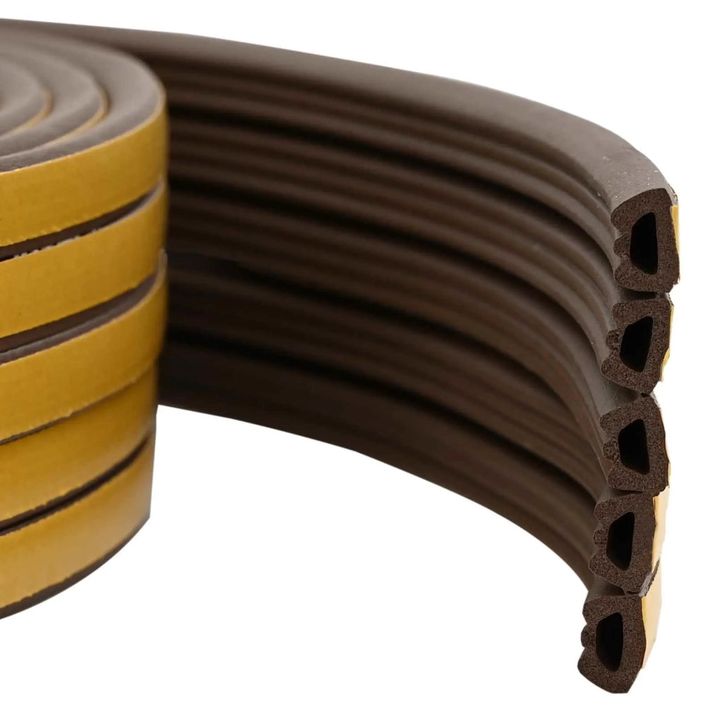 Nastro adesivo per finestre Marrone 10 x 6 mm 100 m 42038153