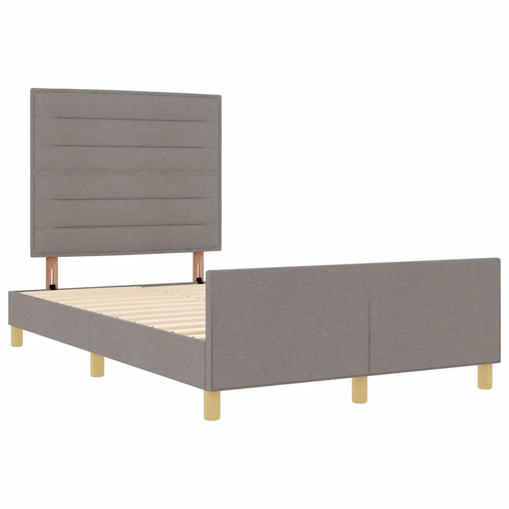 Struttura del letto con testiera-Giroletto Talpa 140 x 200 cm Tessuto 582824