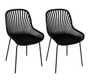 Sedia da pranzo, sedia da giardino - Venice (2 pz) - SD10VEPM