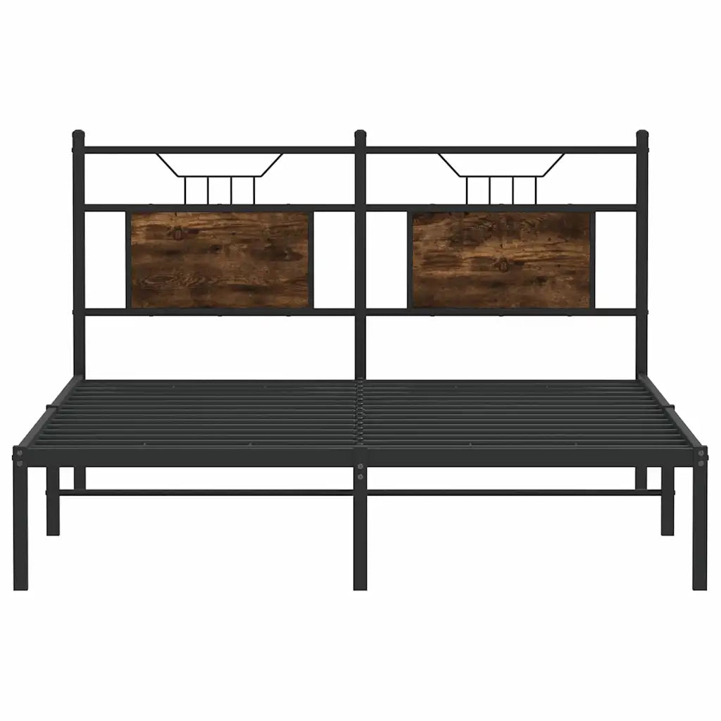 Giroletto senza Materasso Rovere Fumo 150x200 cm in Truciolato 4106745
