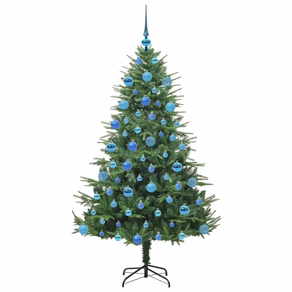 Albero di Natale Artificiale Pre-illuminato con Set di Palline 3395355