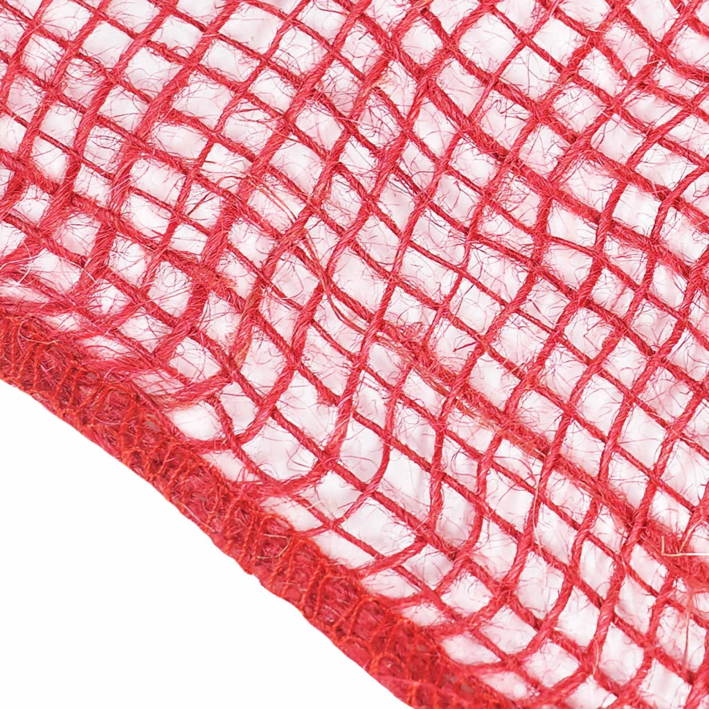Rotolo di Juta 100 x 2500 cm Rosso 42012057