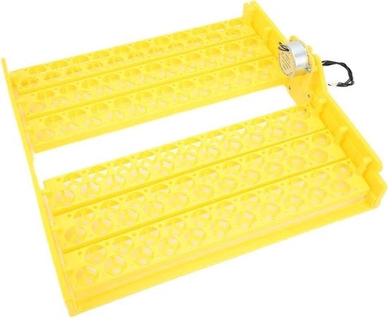 Incubatore automatico per uova - Efficienza di incubazione aumentata - Polli, anatre, quaglie - 132 pezzi in materiale ABS per girare le uova - Adatto per diverse dimensioni di uova - Bianco 220V