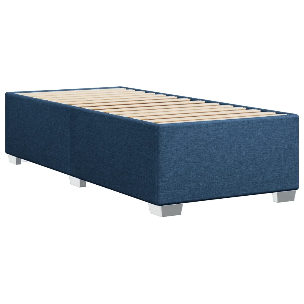 Giroletto a Molle con Materasso Blu 90x200 cm inTessuto 3285770