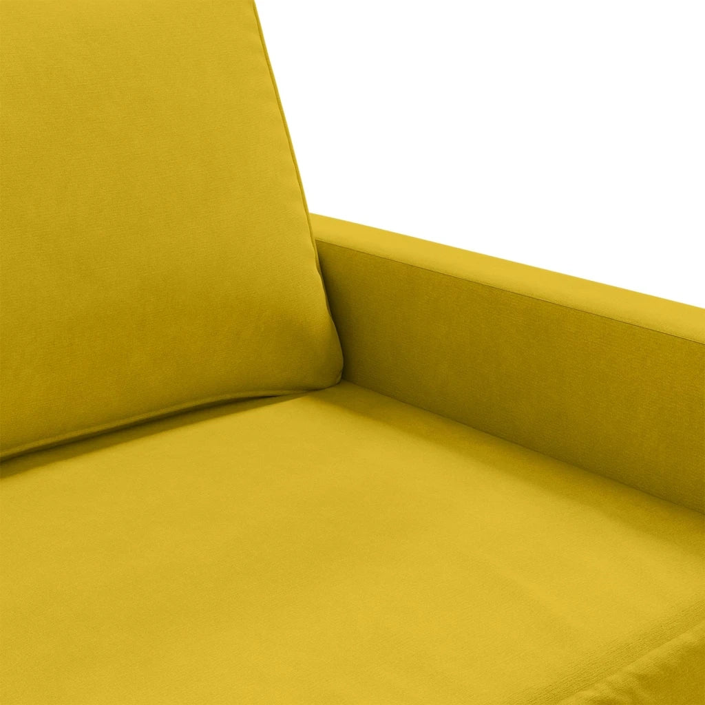 Poltrona Giallo 60 cm Velluto 359185