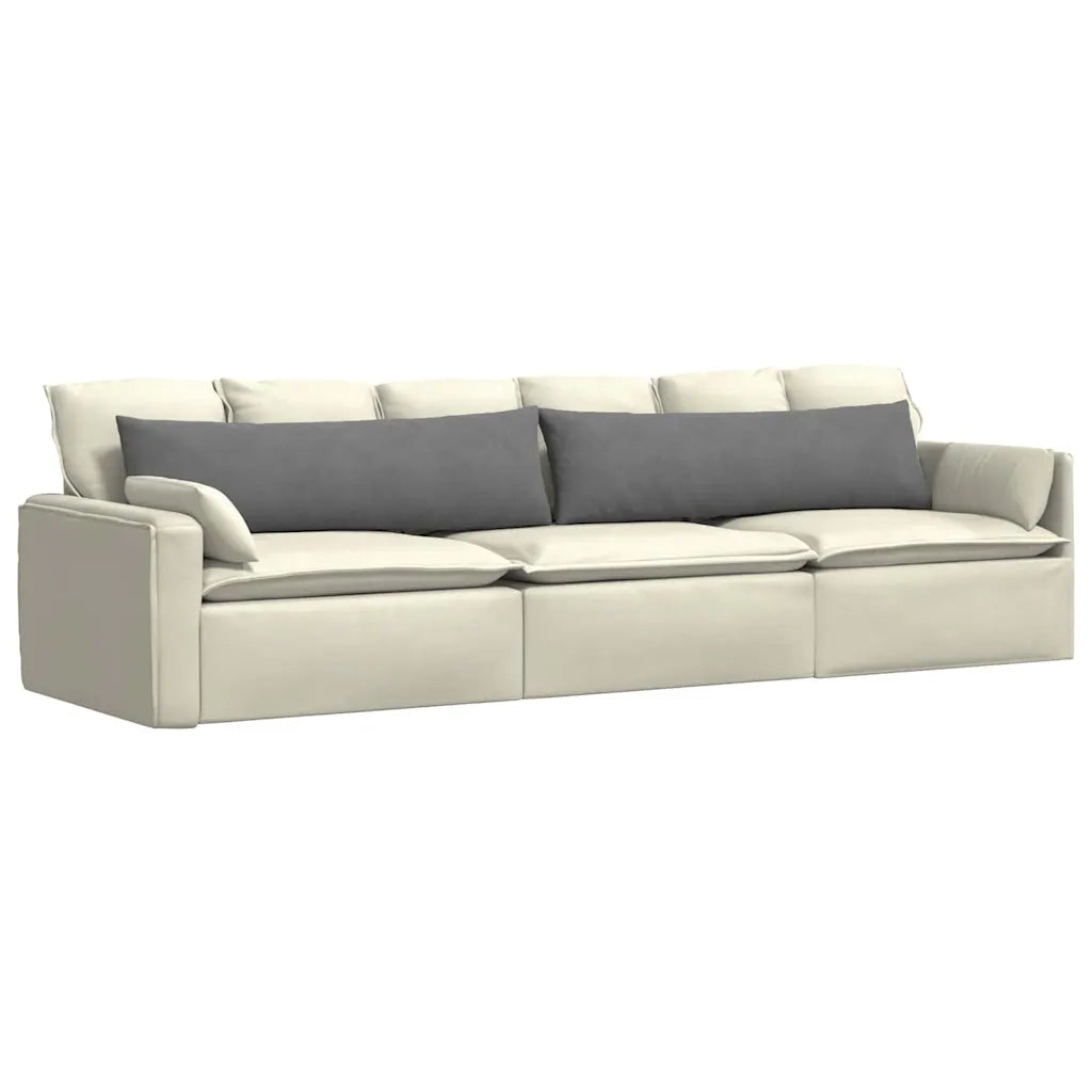 Cuscini da Divano 2 pcs Grigio scuro 145 x 40 cm Tessuto 42013856