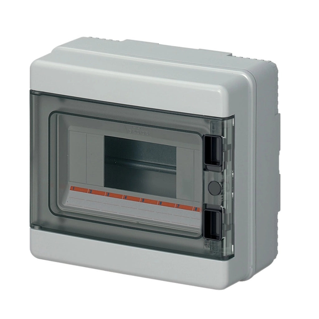 CENTRALINO PARETE IP65 8 MODULI 200X100XH180MM.