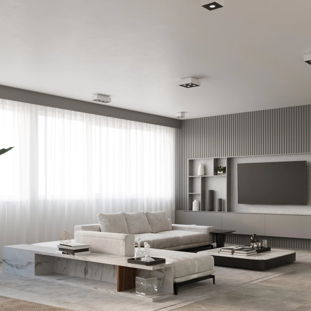 Lampada da soffitto MONO 3 bianco