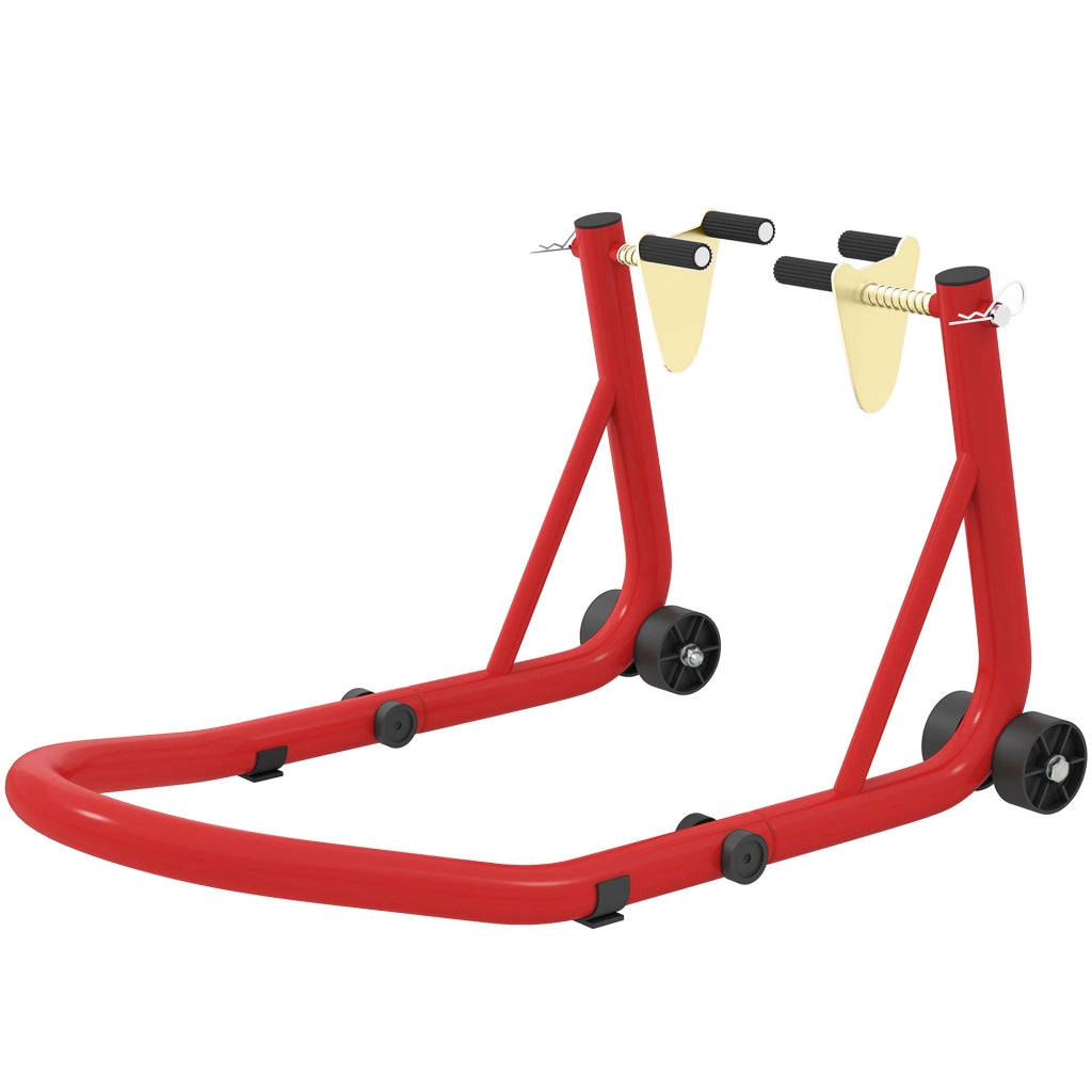 Cavalletto Motocicletta Anteriore ¨C zephmum ¨C Rosso Acciaio 544kg