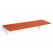 Mensola da Muro da appoggio in Legno nobilitato spessore 1,8 cm in colore Ciliegio 70x20 cm