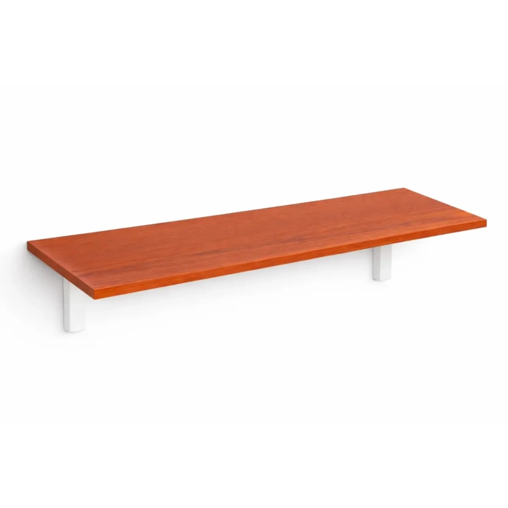 Mensola da Muro da appoggio in Legno nobilitato spessore 1,8 cm in colore Ciliegio 70x20 cm