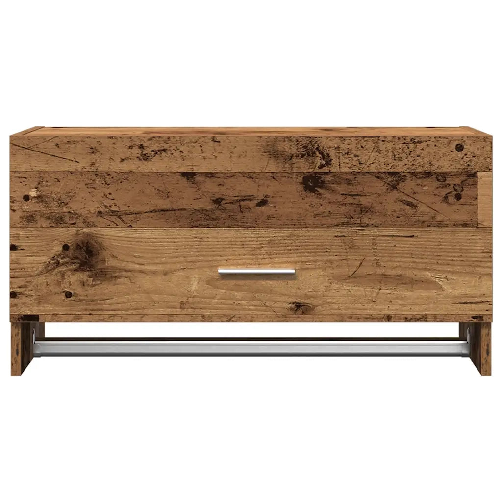 Armadio Legno Vecchio 70x32,5x35 cm in Legno Multistrato CFW1887036