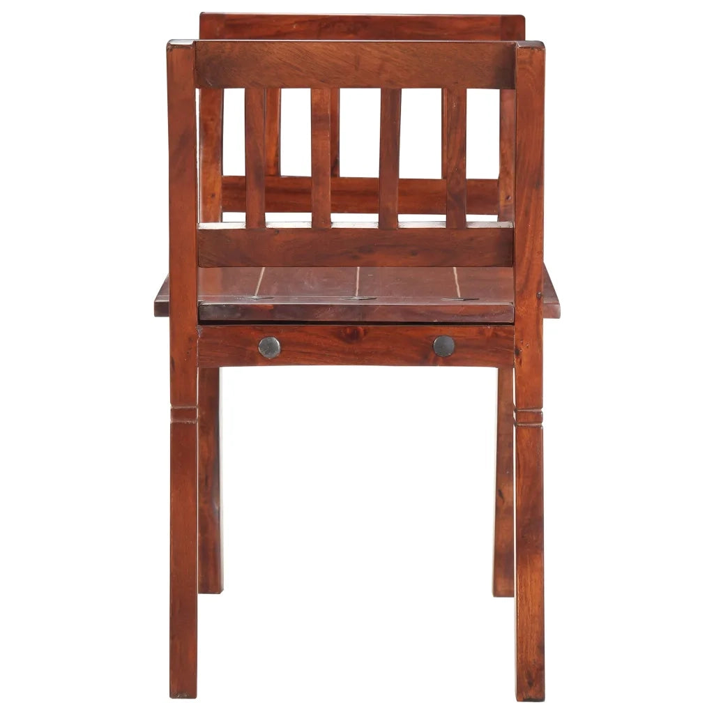 Panca 111 cm in Legno Massello di Acacia CFW5878451