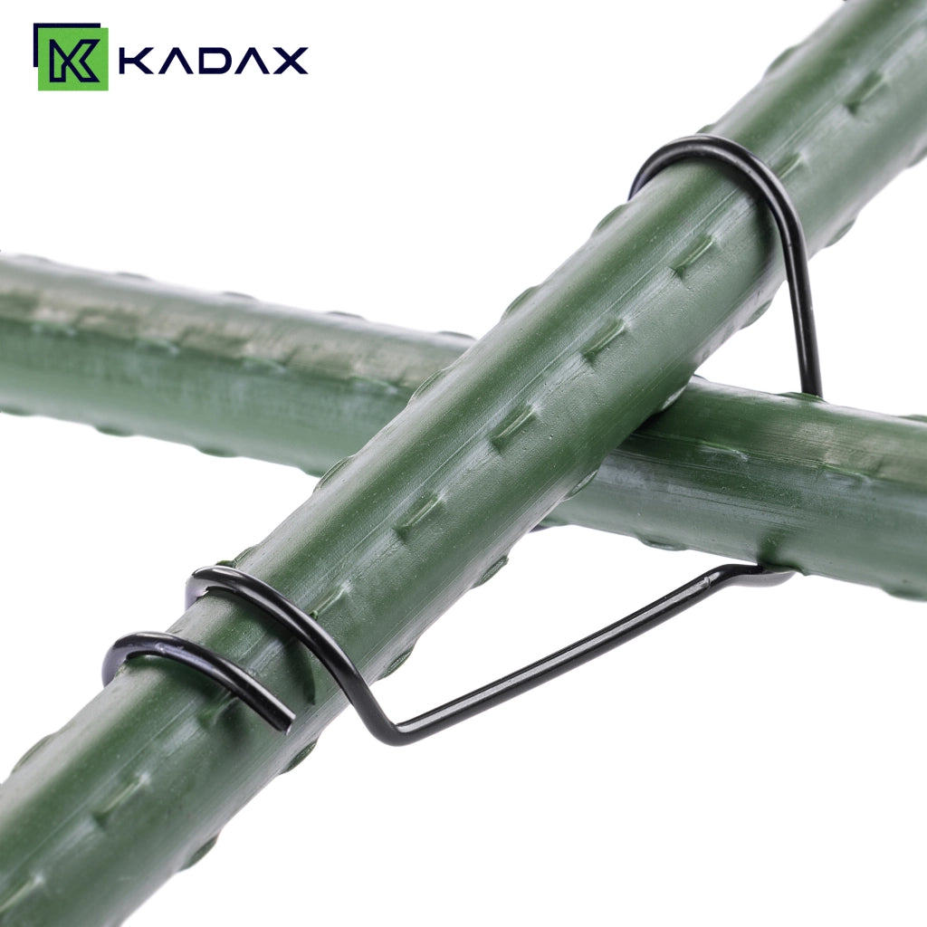 KADAX Giunti in acciaio per tutori 11 mm, 10 pz