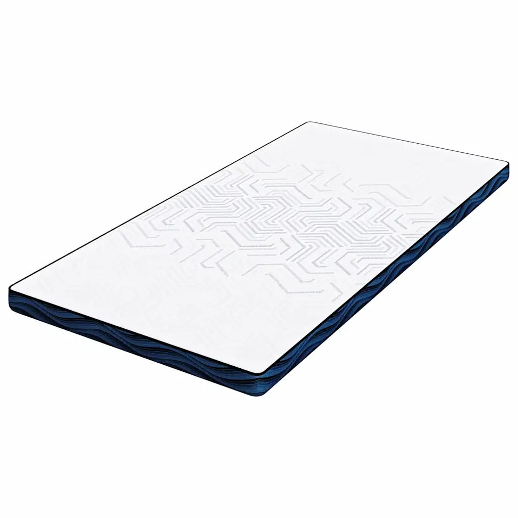 Topper per materasso Bianco 120 x 200 cm Tessuto Jacquard 4106269