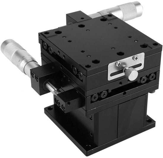 Piattaforma di sollevamento per tavolo - Alta precisione - Componenti in movimento lineare - Tavolo mobile 80x80 mm - Guida a croce - Attrezzature industriali - Prestazioni stabili - Guida lineare