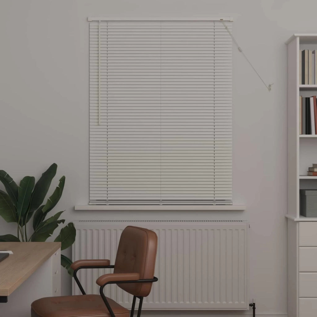 Tenda Veneziana | Tenda a lamelle Bianco 150 x 80 cm 25 mm PVC