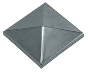 COPRIPILASTRO ACCIAIO QUADRO  80X 80 MM- COMBI ARIALDO- 25,0 pz