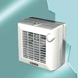 Vortice M 100-4'' A Aspiratore Elicoidale da Muro 90 m³-h 18 W 37,5 dB IPX4 colore Bianco