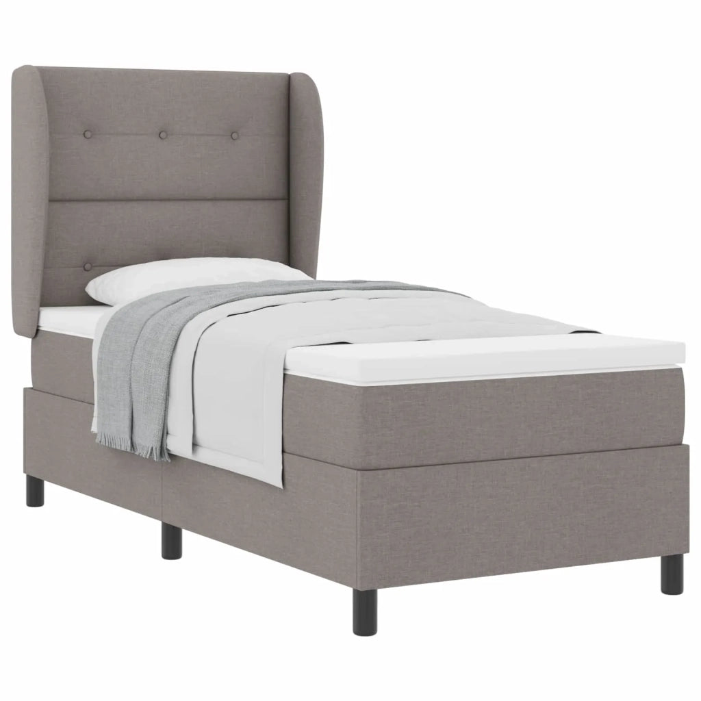 Letto a molle con materasso Talpa 90 x 200 cm Tessuto 3340547
