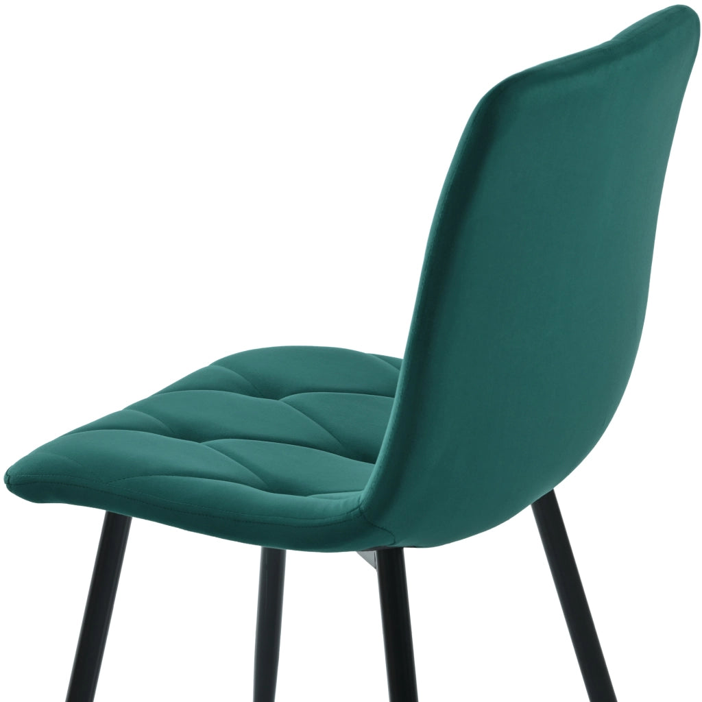 Set tavolo da pranzo rotondo con 4 sedie; ? 100 cm; MDF effetto marmo bianco e acciaio nero