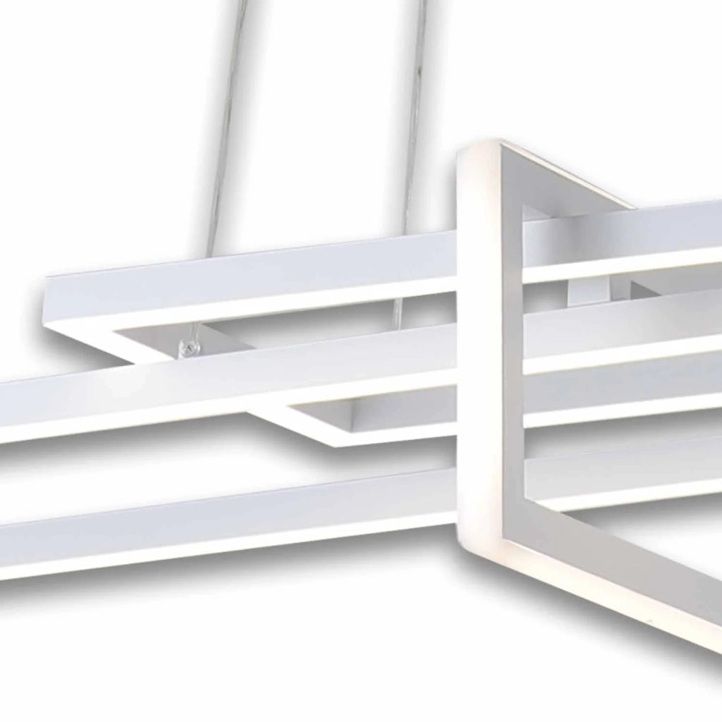 LÚZETE - SOSPENSIONE LED REGOLABILE 40 W BIANCA ATTICUS