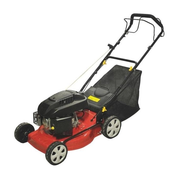 Excel 59847 Rasaerba Semovente a Scoppio 139 cc 46 cm Motore 4 Tempi con Taglio Regolabile 8 Posizioni Sacco 60 L colore Rosso