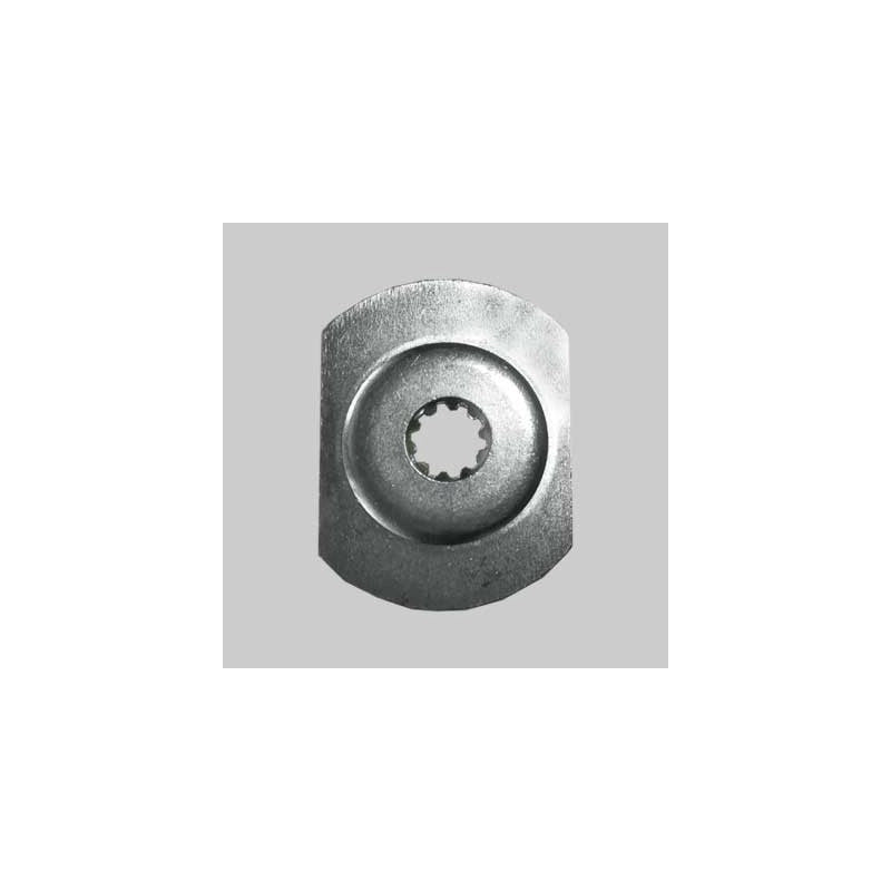 FLANGIA PER COPPIA CONICA FORO DENTATO
