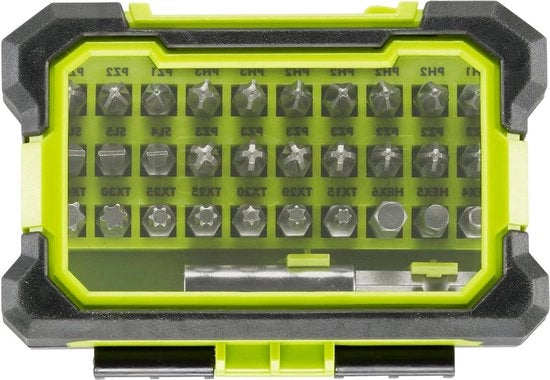 Set di Attrezzi - Phillips Pozidrive Hexagon Torx - Manico Magnetico con Attacco Magnetico - 60 mm con Blocco Rapido