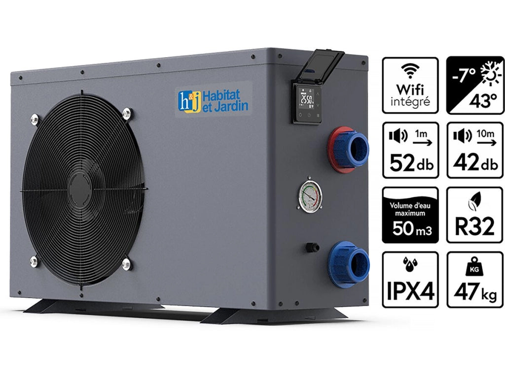 Pompa di calore - Potenza 9 kW - Box Wi-Fi incluso