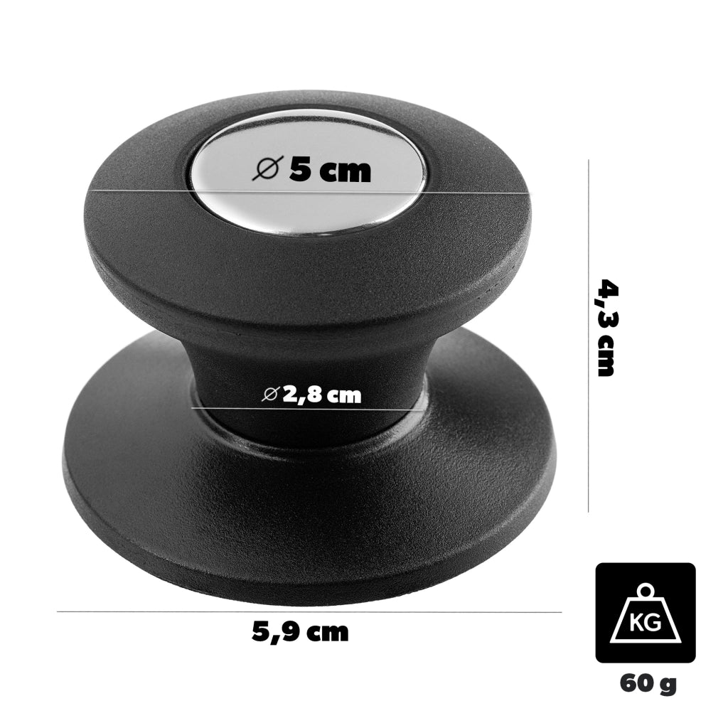 Coperchio KADAX in vetro e silicone 24/26/28 cm