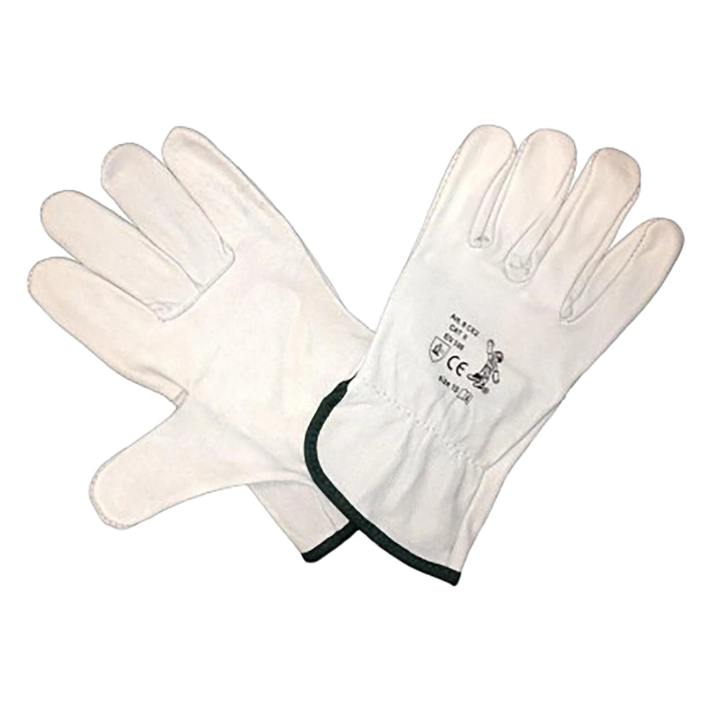 GUANTI PELLE FIORE DI BOVINO Tg. 7- 10 coppia