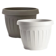 Vaso tondo cappuccino ø 30 x h. 22 cm