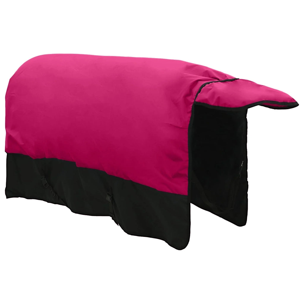 Coperta per Cavalli Rosa e Nero 85 cm Poliestere 42013078