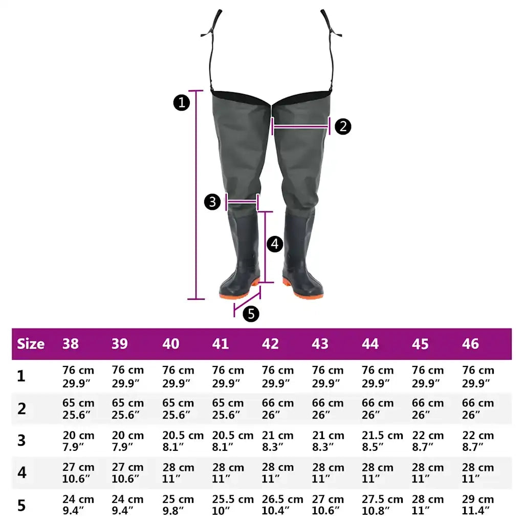 Waders Verde Scuro Misura 41 CFW6720600