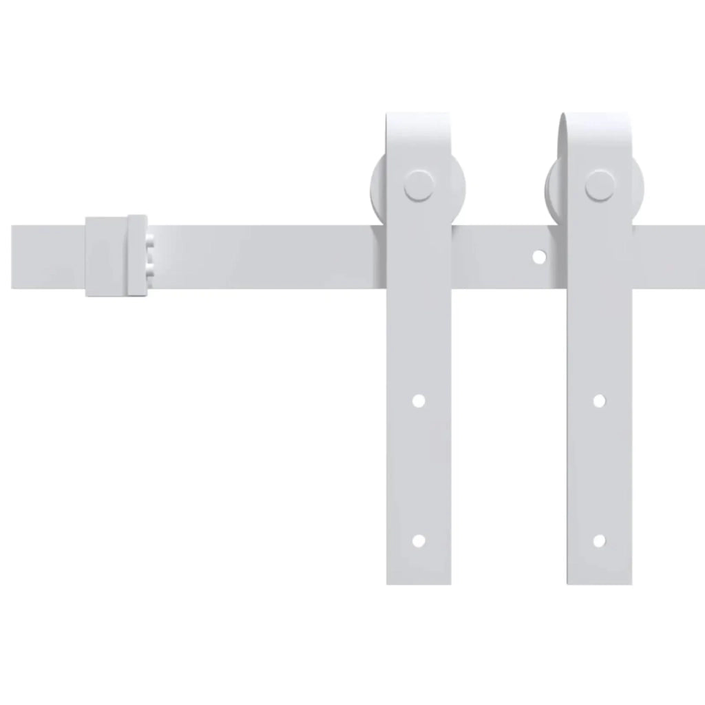 Porta scorrevole Naturale e Bianco 86 x 198,5 cm 3445429