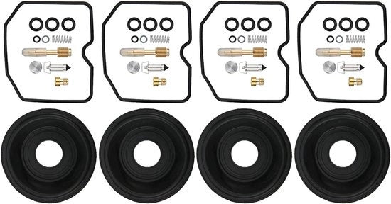 Kit di ripristino carburatore - GSF600S Bandit - 1996-2003 - Standard - Adatto a - Nero - 4 Set di Kit di ripristino carburatore.