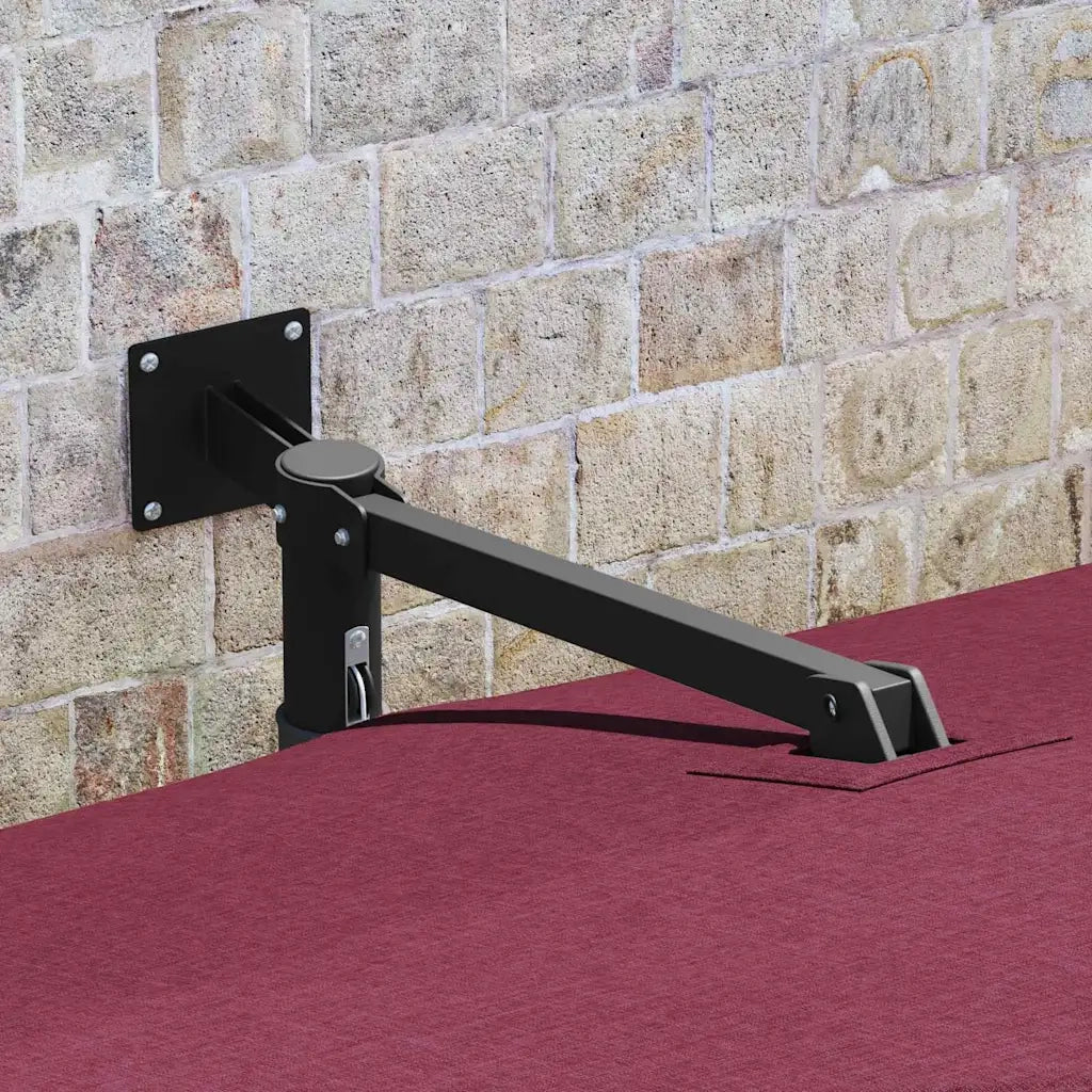 Ombrello | Parasol da giardino Rosso Bordeaux 248,5 x 247,5 x 160 cm