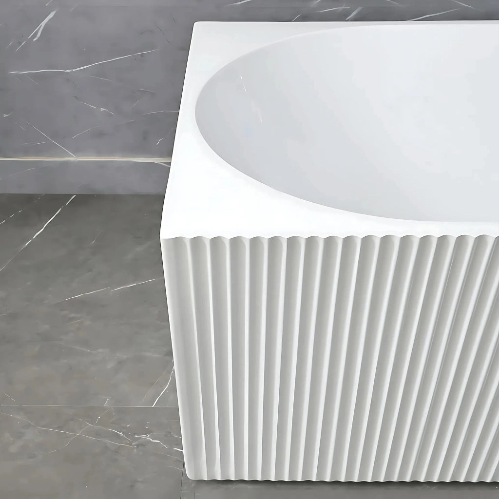 Vasca Bagno Wenus Sinistra 170cm Copritappo bianco