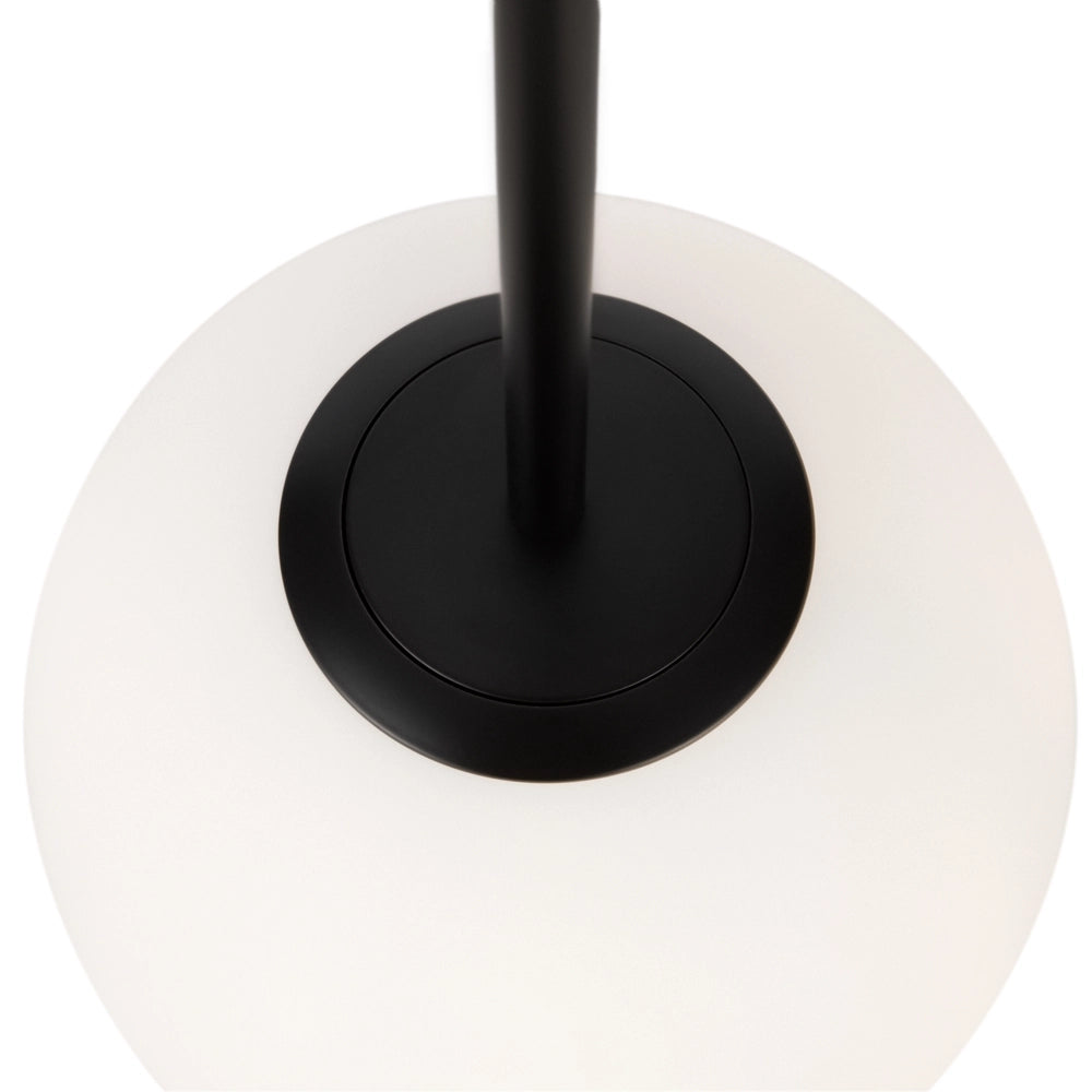 Lampada a sospensione Maytoni Basic Form nero/bianco Ø20cm