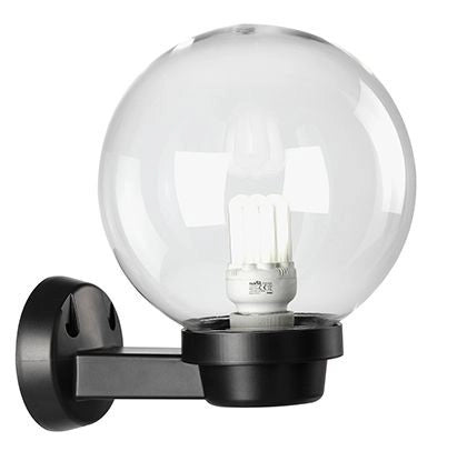 Applique Sf.Chiara D.20 E27 linea globo nero