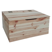 Cassapanca legno 100x40xh.40 cm colore naturale
