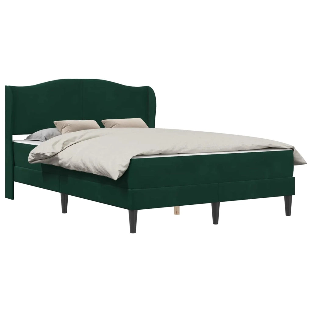 Struttura del letto Verde Scuro 120 x 200 cm Velluto 3415198